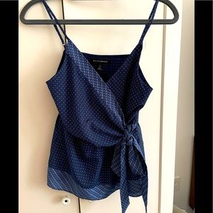 Banana Republic patterned Wrap top